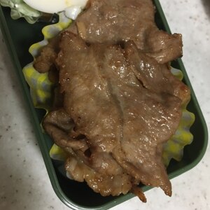 豚肉のバター醤油炒め